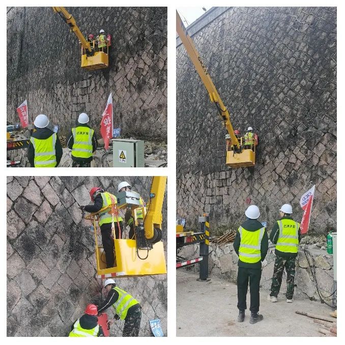 【施工動(dòng)態(tài)】無損檢測開工第二站-浙江-高速公路擋土墻檢測